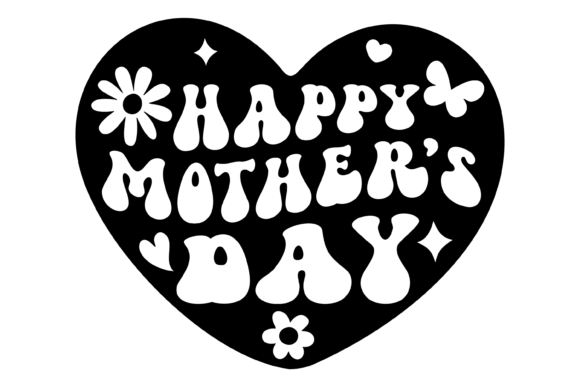 Happy Mothers Day Svg PNG