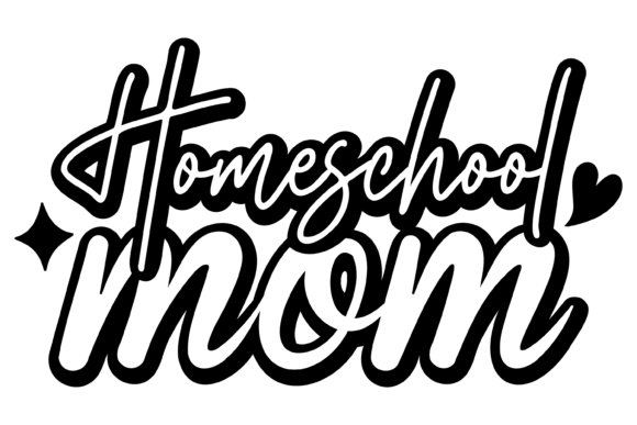 Homeschool Mom Svg PNG
