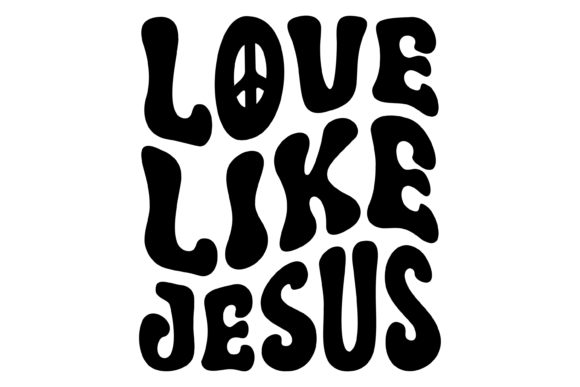 Love Like Jesus Svg PNG