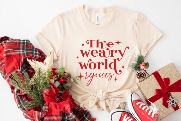 The Weary World Rejoices SVG